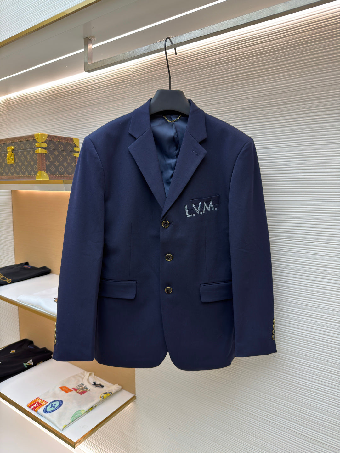 LV Logo Tailored Blazer