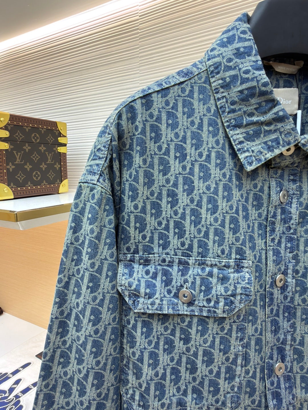 Oblique Denim Jacket