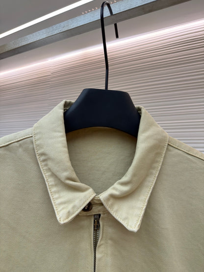 Triangle Logo Denim Jacket