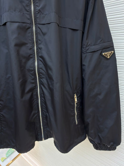 Logo Hooded Jacket