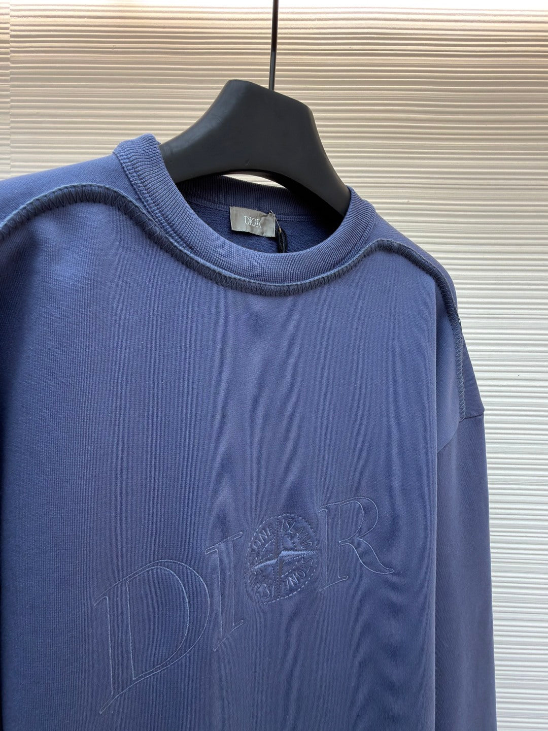Embroidered Crewneck Sweatshirt