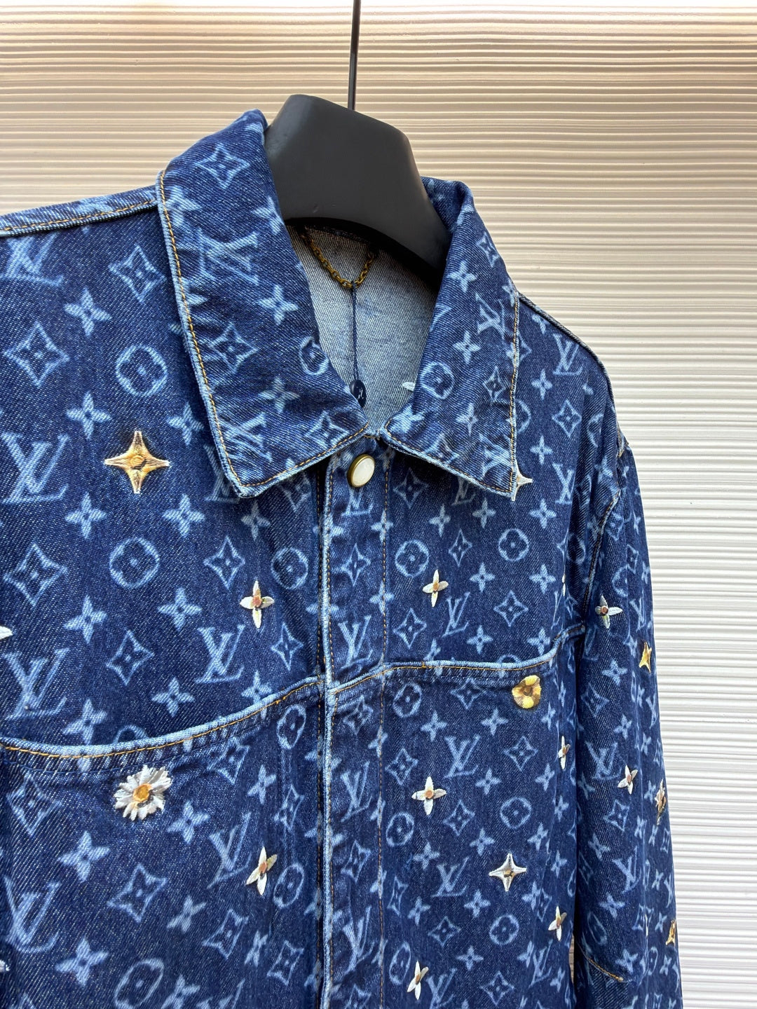 LV Logo Denim Jacket