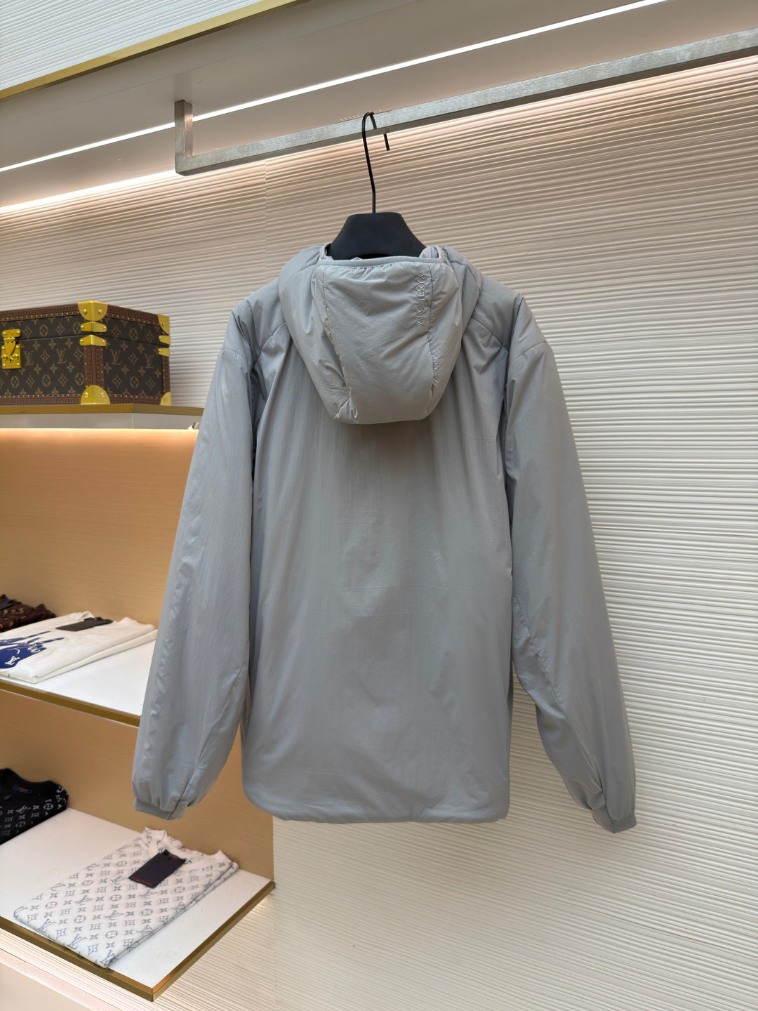 Embroidered Down Jacket