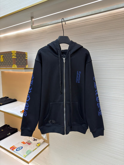 Gothic Logo Zip Jacket