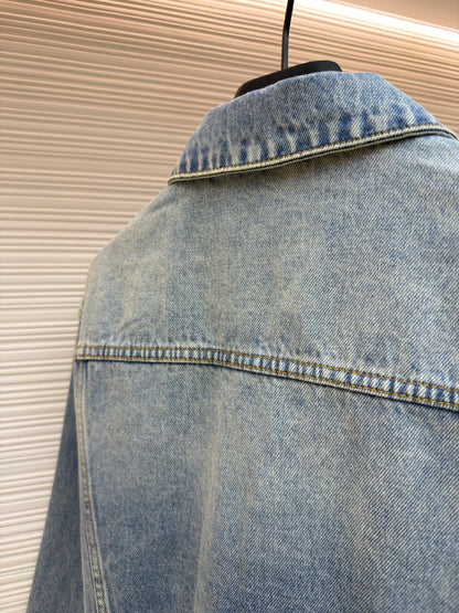 Embroidered Denim Jacket