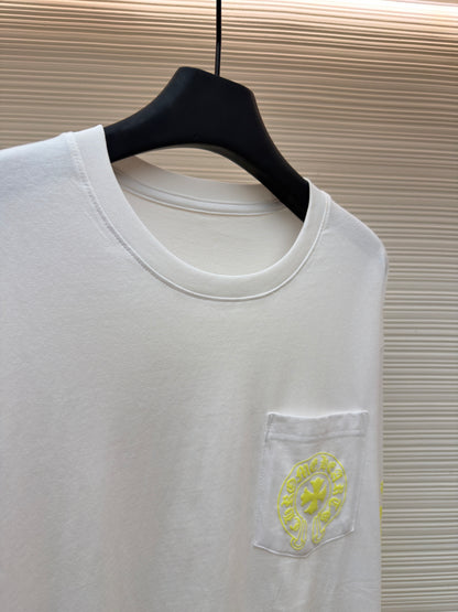 Vine Motif Longsleeve T-Shirt