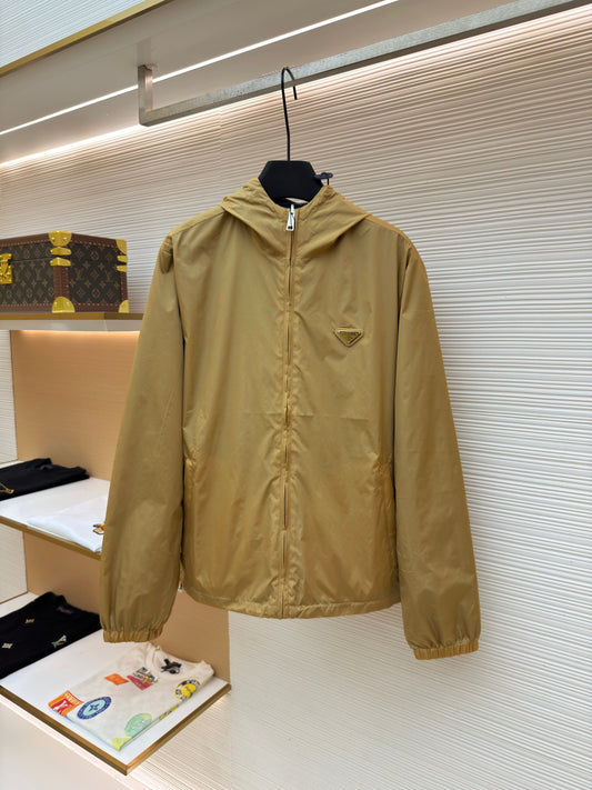 Triangle Logo Hooded Jacket