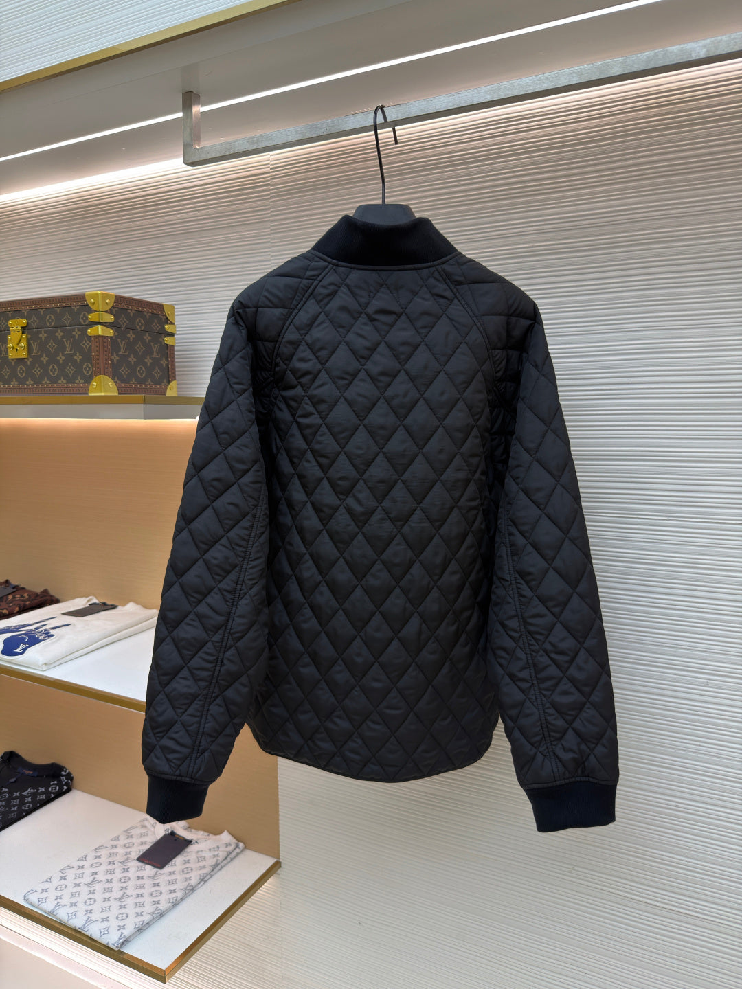 Vintage Check Down Jacket