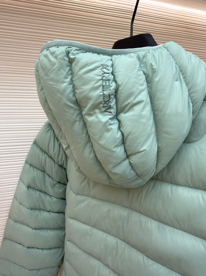 Embroidered Down Jacket