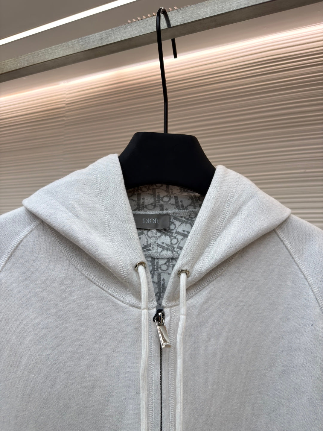 Oblique Cashmere Knit Cardigan