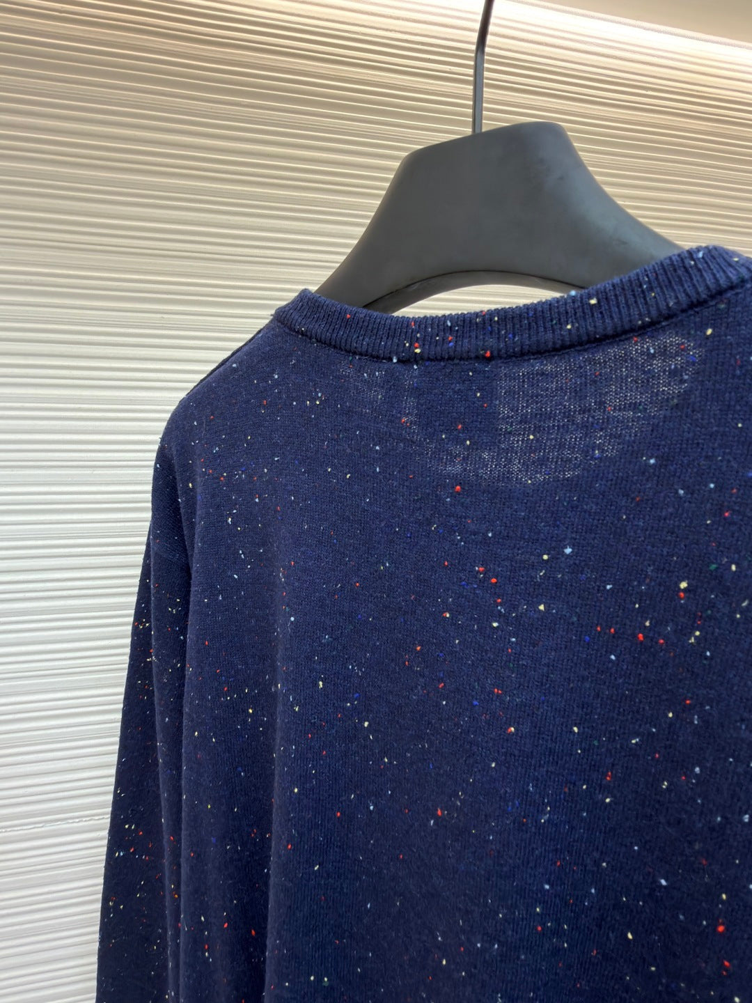 CD Logo Wool Crewneck Sweater