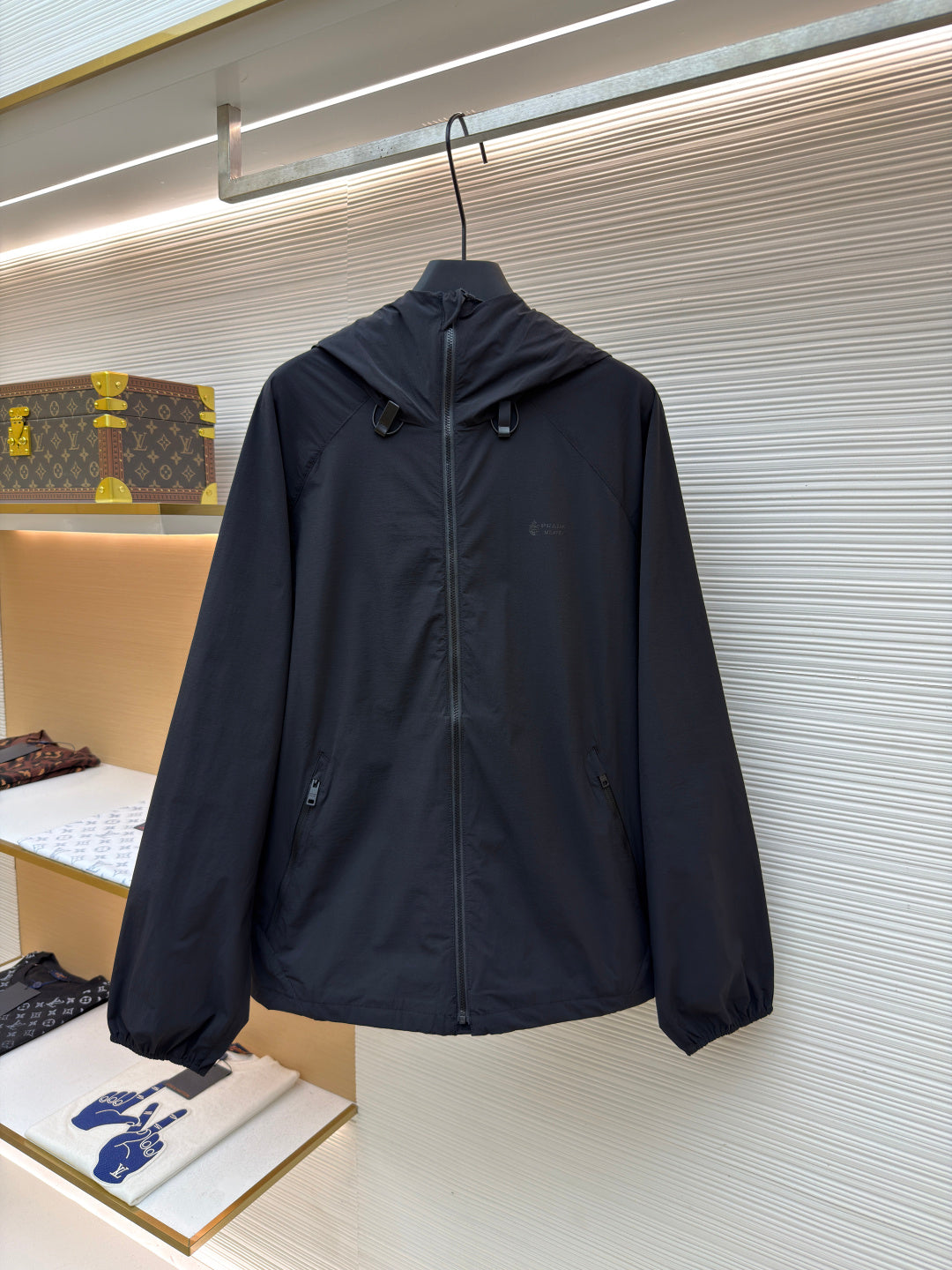 Logo Hooded Jacket