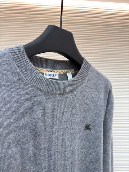 Embroidered Crewneck Sweater