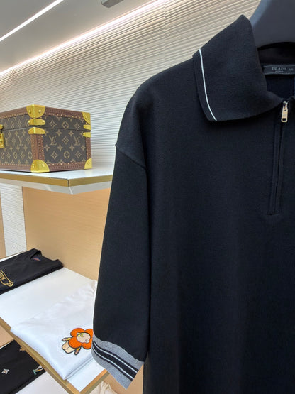 Triangle Logo Zip Cardigan