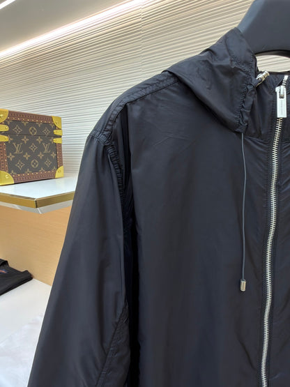 Hooded Windbreaker