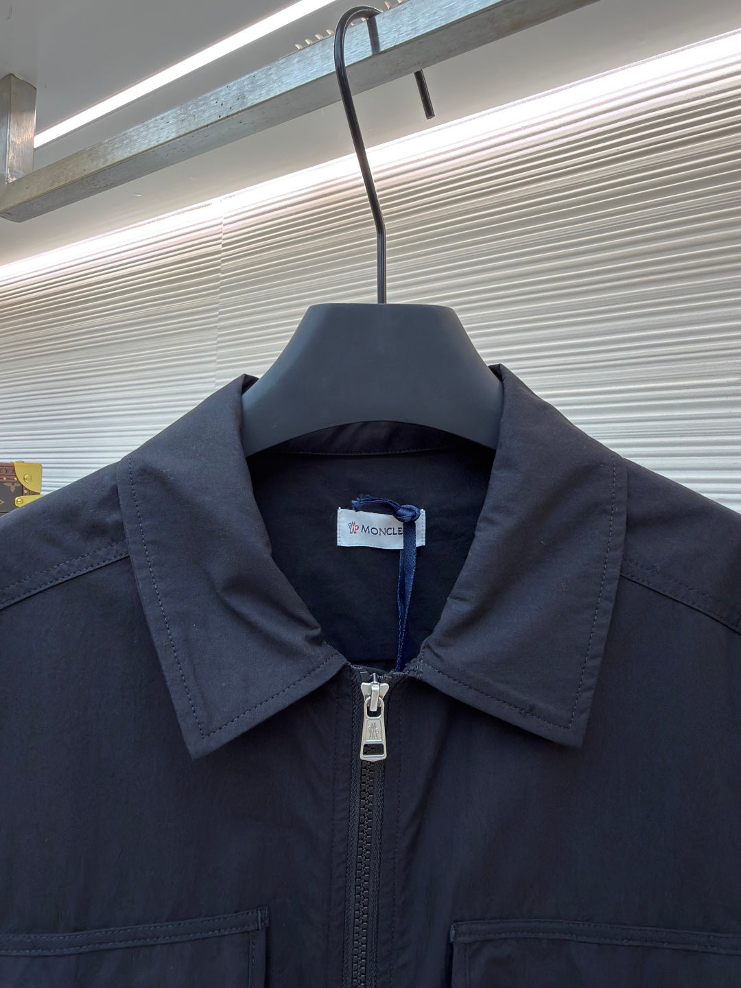 Logo Patch Zip Jacket