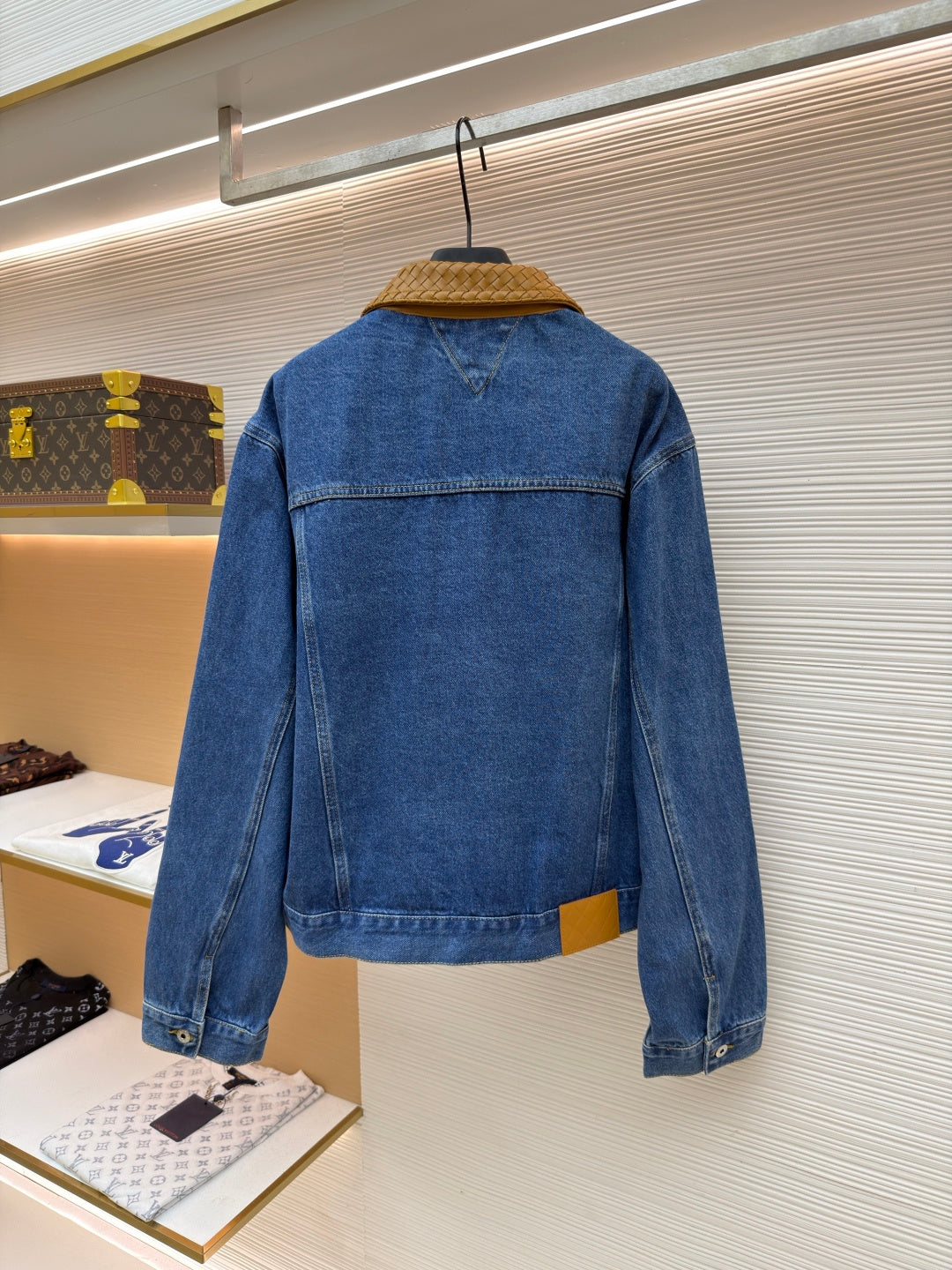 Intrecciato Denim Jacket
