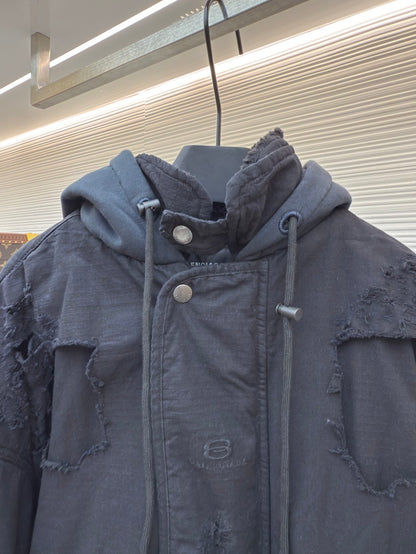 Destroyed Down Jacket