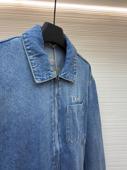 Embroidered Denim Jacket
