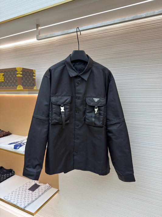 Triangle Logo Re-Nylon Shirt