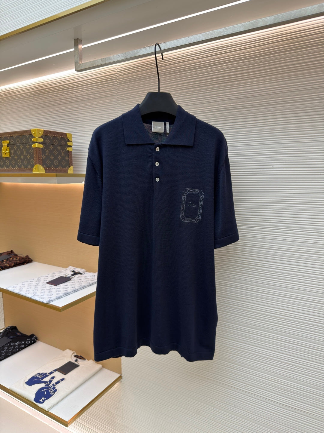 CD Logo Knit Polo