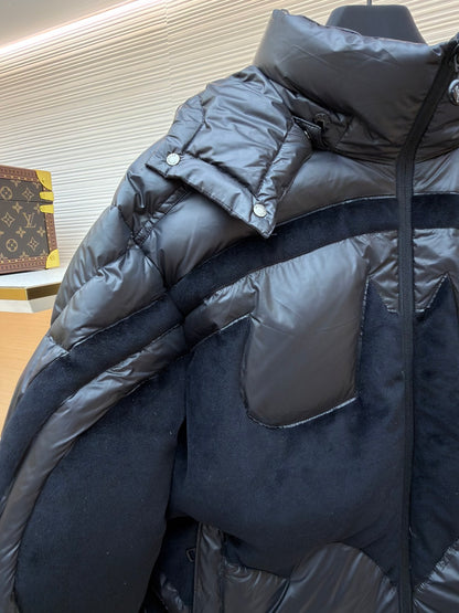 Logo Patch Down Jacket