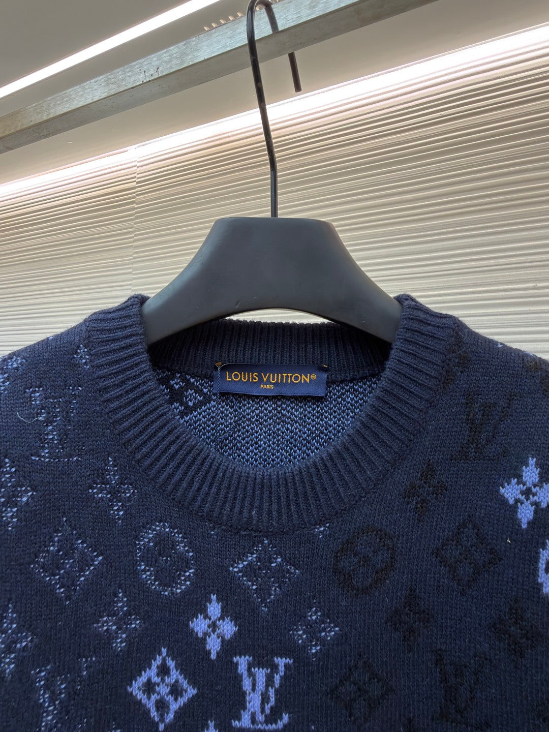 LV Logo Crewneck Sweater