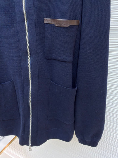 Logo Patch Zip Jacket