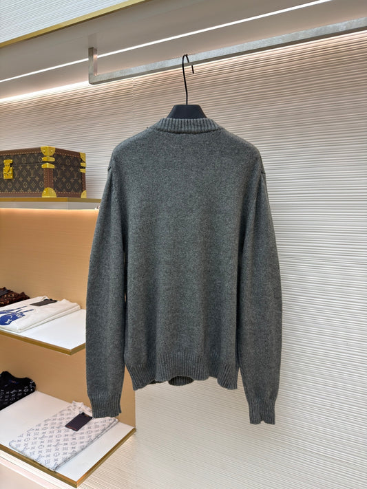 Embroidered Crewneck Sweater
