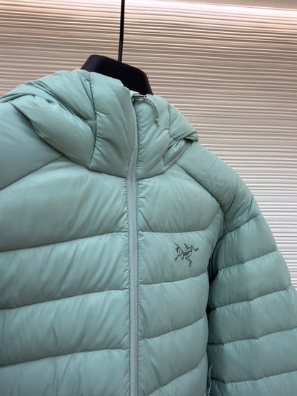 Embroidered Down Jacket