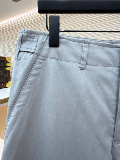 Gabardine Cargo Trousers