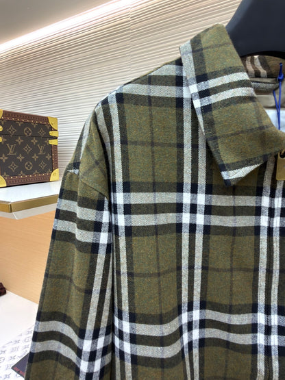 Vintage Check Cashmere Jacket