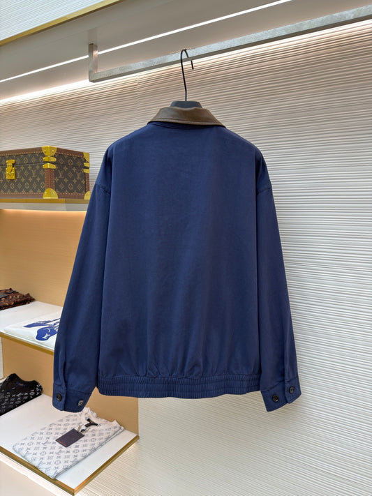 Embroidered Zip Jacket
