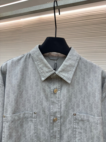 Graphic Denim Jacket