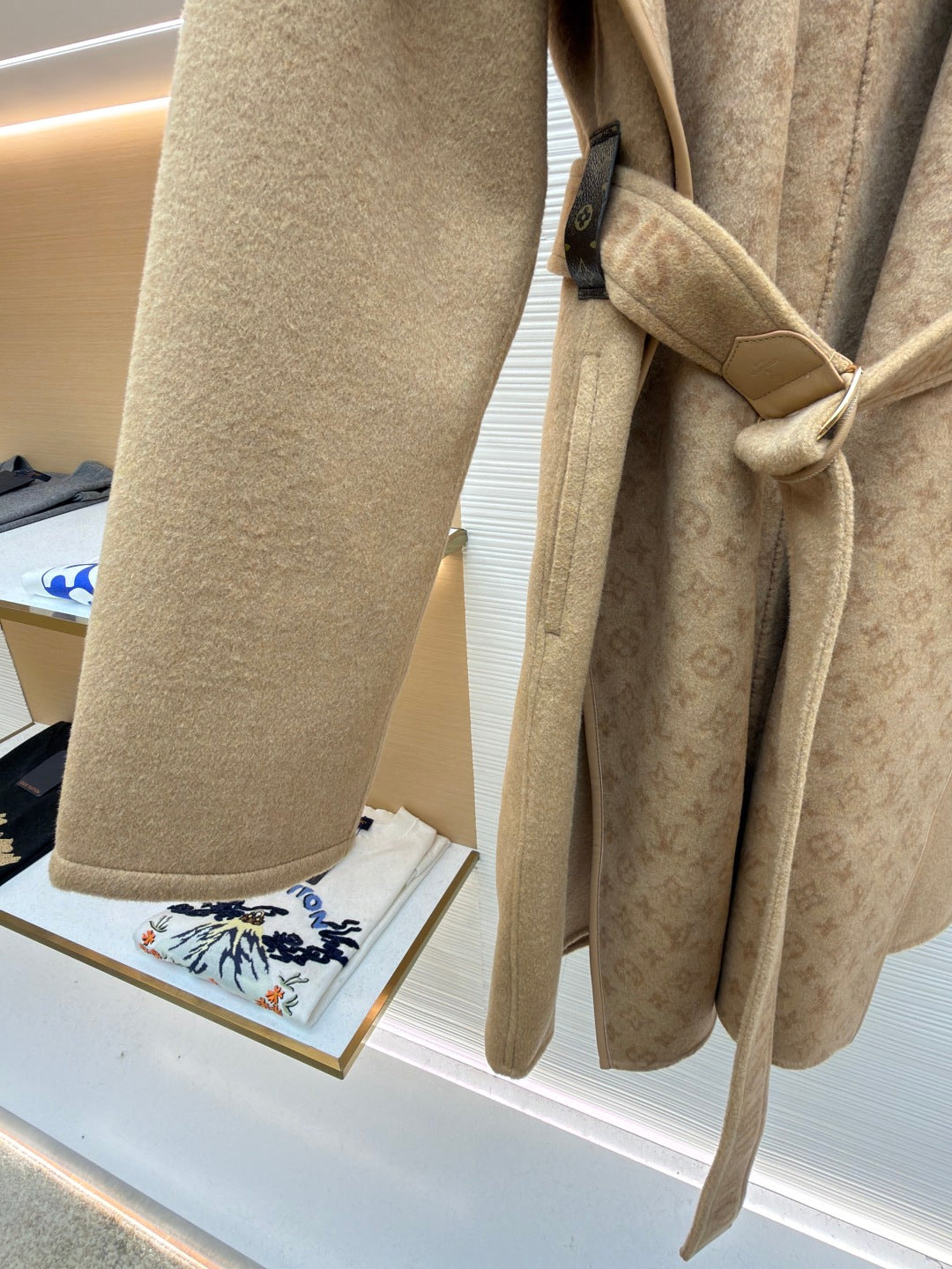 Wool Hooded Coat