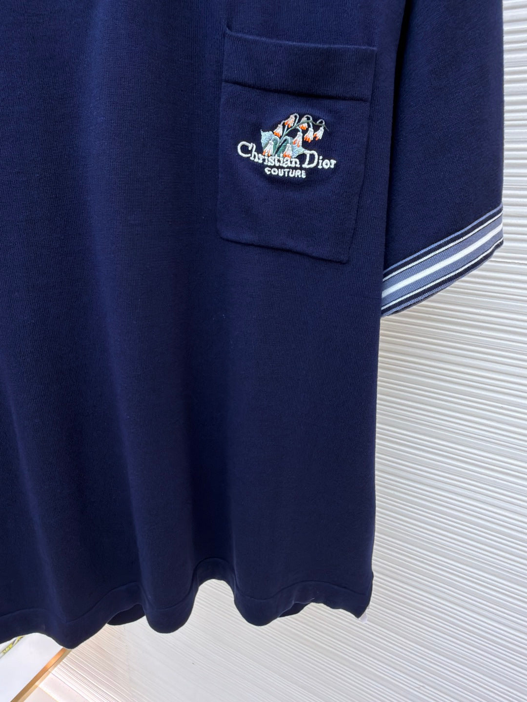 Embroidered Knit Polo