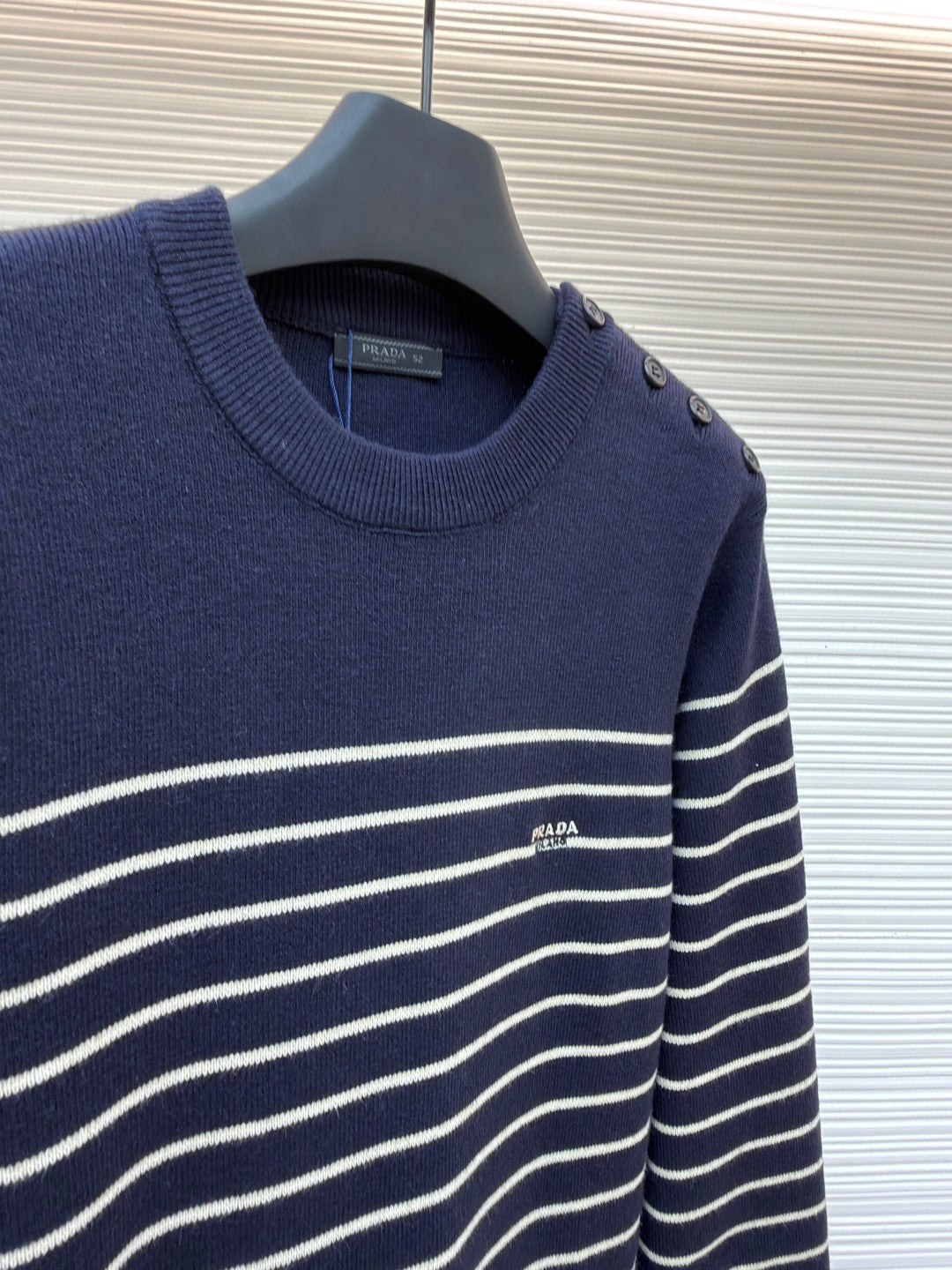 Embroidered Crewneck Sweater