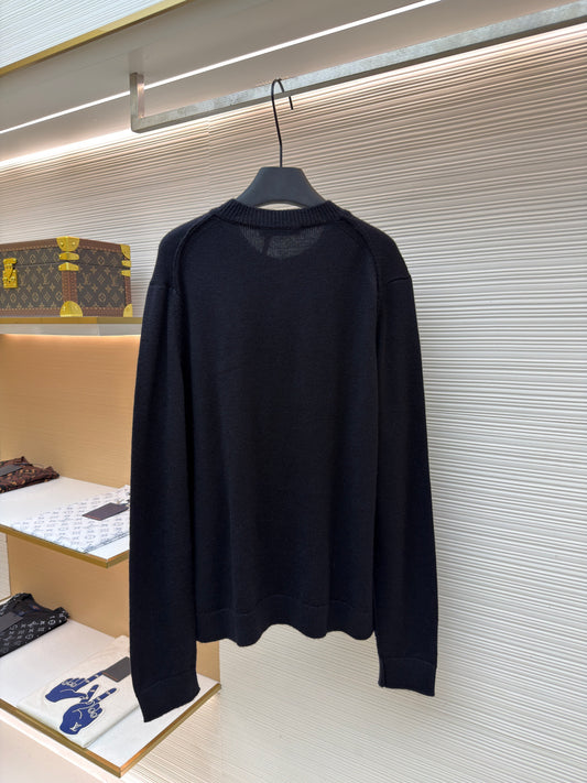 Bow Motif Knit Cardigan