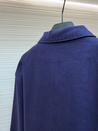 Triangle Logo Denim Jacket