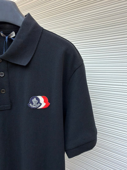 Logo Patch Polo Shirt