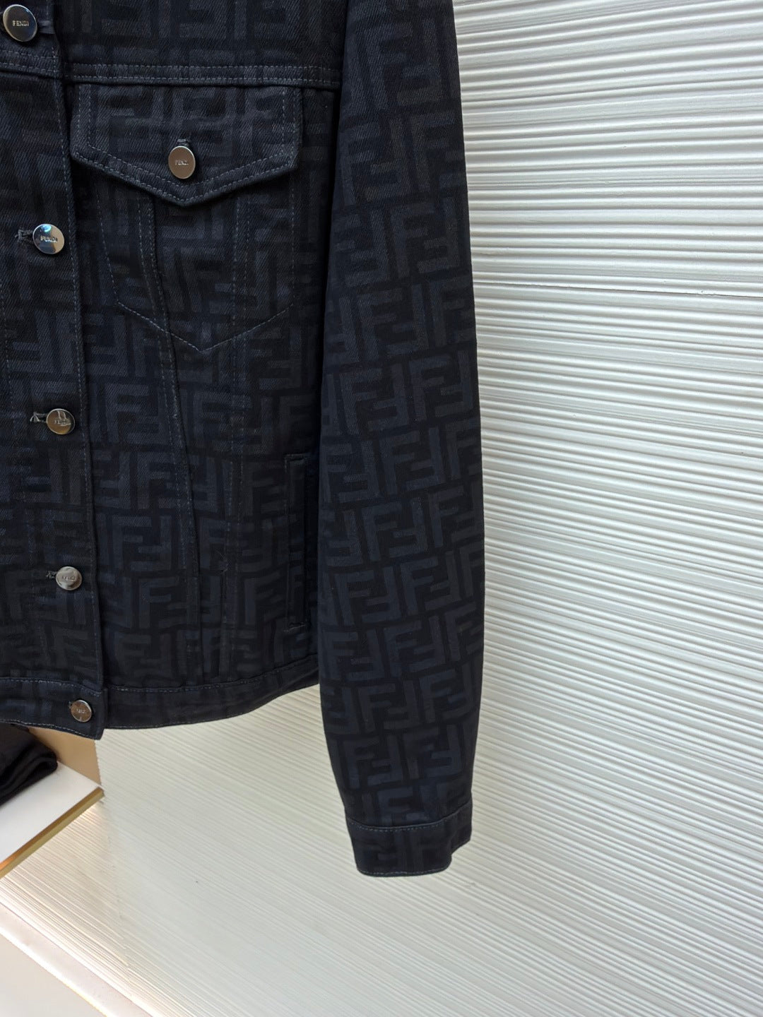 Graphic Denim Jacket