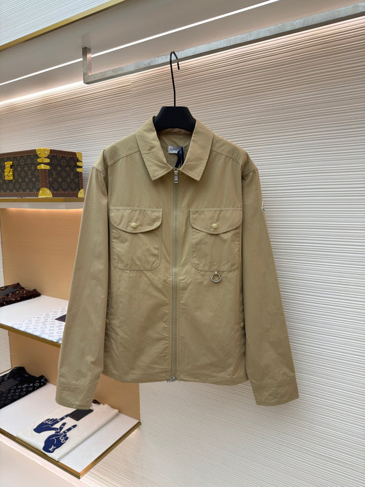 Logo Patch Zip Jacket