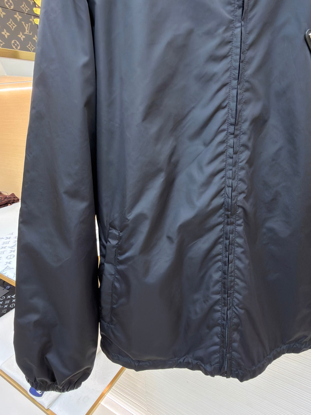 Triangle Logo Hooded Jacket