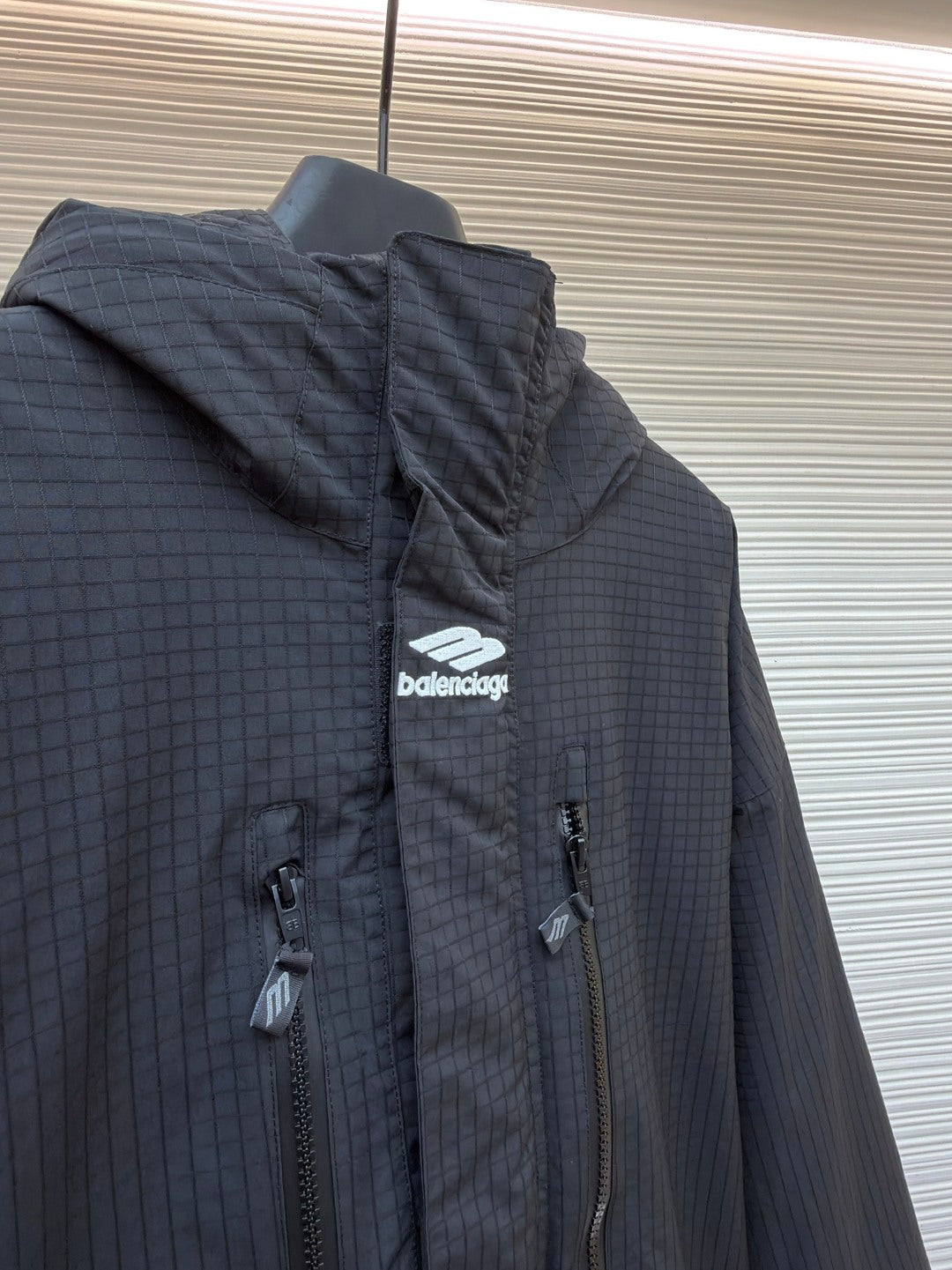 Embroidered Windbreaker Jacket