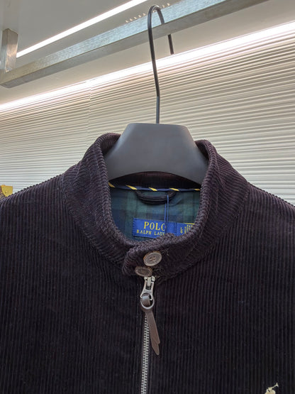 Embroidered Corduroy Jacket