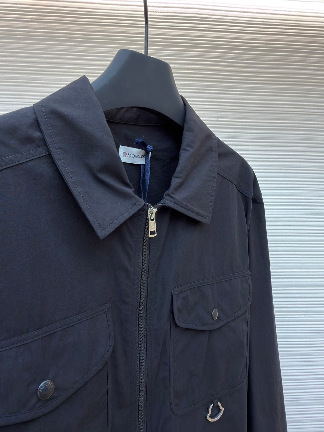 Logo Patch Zip Jacket