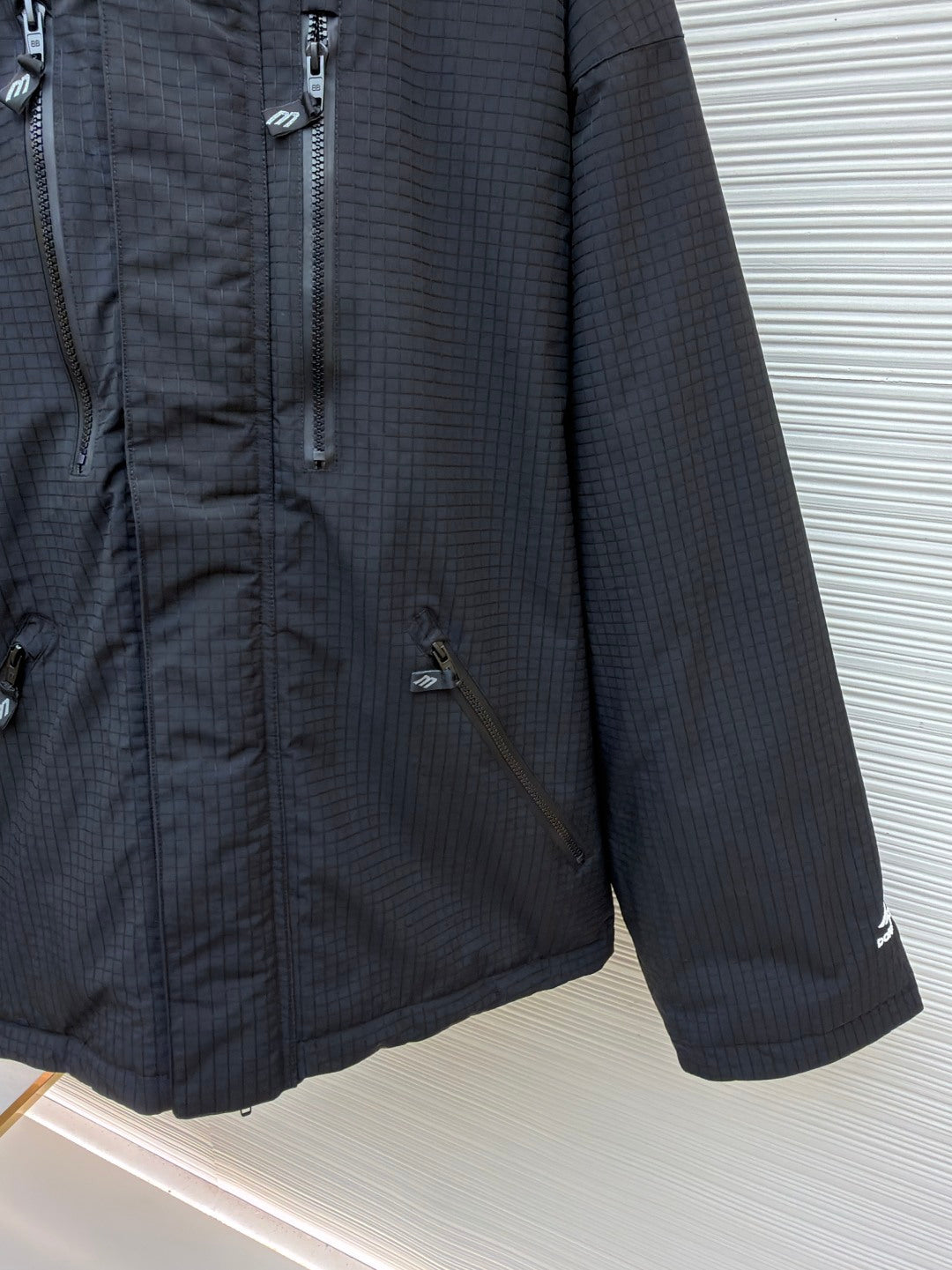 Embroidered Windbreaker Jacket