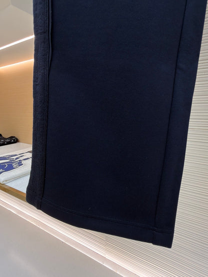 Oblique Relaxed Trousers