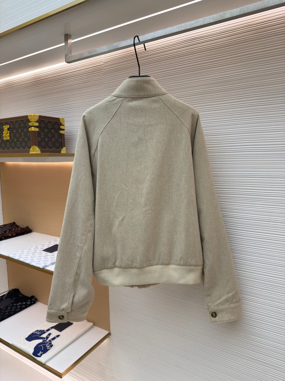 Anagram Wool Zip Jacket