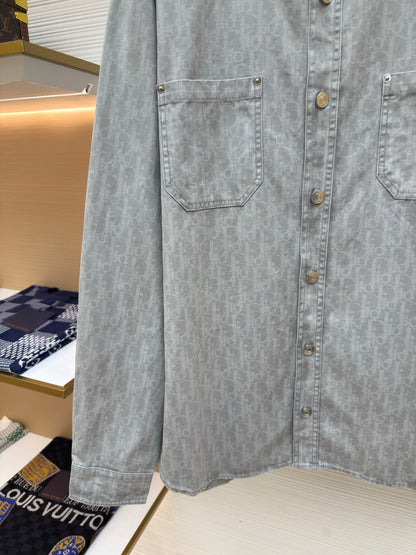Graphic Denim Jacket